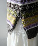 ロービングウール　ロングカーディガン