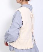 コットンスパン 2wayベスト