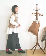 コットンスパン 2wayベスト