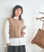 コットンスパン 2wayベスト