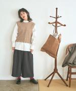 コットンスパン 2wayベスト