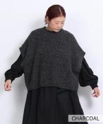 リネンウールアルパカ ベスト