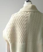 パッチワークフェザーラム ベスト