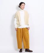 パッチワークフェザーラム ベスト