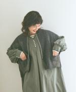 パッチワークフェザーラム ベスト