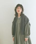 パッチワークフェザーラム ベスト