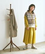 わたぐもアルパカジャガード ベスト