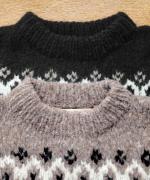 わたぐもアルパカジャガード ベスト