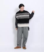 わたぐもアルパカジャガード ベスト