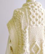 ロービングウール ケープベスト