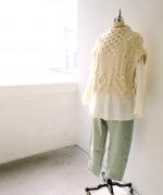 ロービングウール ケープベスト