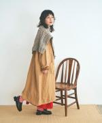 ロービングウール ケープベスト