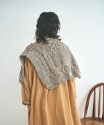 ロービングウール ケープベスト