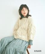 ロービングウール 7分袖プルオーバー