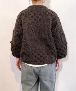 ロービングウール 7分袖プルオーバー