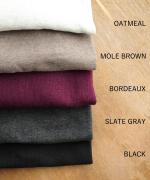 ランダムリブニット　ビッグプルオーバー