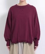 ランダムリブニット　ビッグプルオーバー