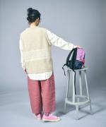 ミックスヤーンジャガード　ベスト