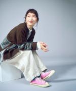 ミックスヤーンジャガード　カーディガン