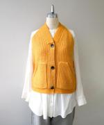 ウールコットン　ベスト