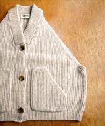 ウールコットン　ベスト