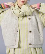 ウールコットン　ベスト