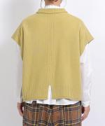 ふわふわウール　ベスト