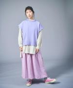 ふわふわウール　ベスト