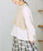 リリヤーンリネンコットン　2wayビスチェ