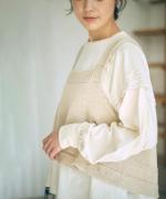 リリヤーンリネンコットン　2wayビスチェ