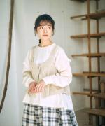 リリヤーンリネンコットン　2wayビスチェ