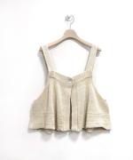 リリヤーンリネンコットン　2wayビスチェ