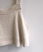 リリヤーンリネンコットン　2wayビスチェ