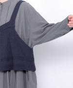 リリヤーンリネンコットン　2wayビスチェ