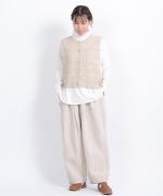 リリヤーンリネンコットン　ベスト