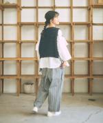 リリヤーンリネンコットン　ベスト