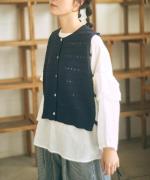 リリヤーンリネンコットン　ベスト