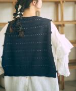 リリヤーンリネンコットン　ベスト