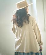 異素材ドッキング　カーディガン