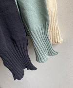 異素材ドッキング　カーディガン