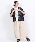 ラッセルニット　2wayカーディガン