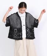 ラッセルニット　2wayカーディガン