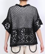 ラッセルニット　2wayカーディガン