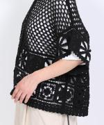 ラッセルニット　2wayカーディガン