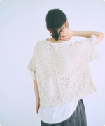 ラッセルニット　2wayカーディガン