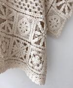 ラッセルニット　2wayカーディガン