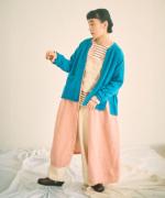 ウールアンゴラ×フリンジ　2wayビスチェ