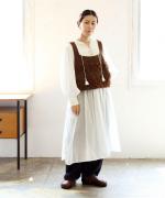 ウールアンゴラ×フリンジ　2wayビスチェ