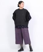 ウールアンゴラ×フリンジ　ベスト