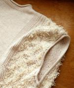 ウールアンゴラ×フリンジ　ベスト